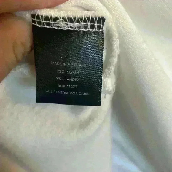 NWOT‎ white Simply Vera Vera Wang long sleeve size xs - Picture 7 of 7